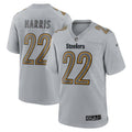 Najee Harris Pittsburgh Steelers Nike Atmosphere Fashion Game Jersey   Gray