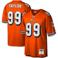 Jason Taylor Miami Dolphins Mitchell   Ness Big   Tall 2004 Retired Player Replica Jersey   Orange
