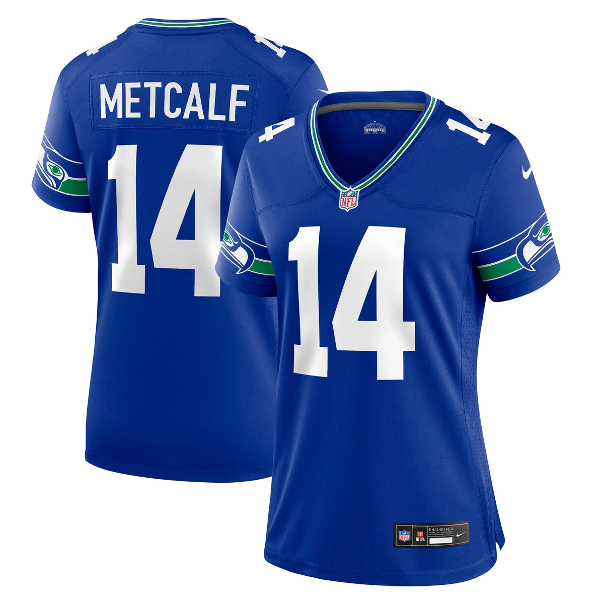 DK Metcalf Seattle Seahawks Nike Women s Player Jersey Royal