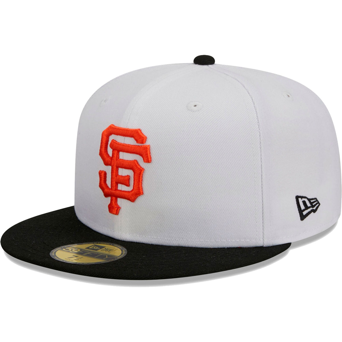 San Francisco Giants New Era Optic 59FIFTY Fitted Hat - White/Black