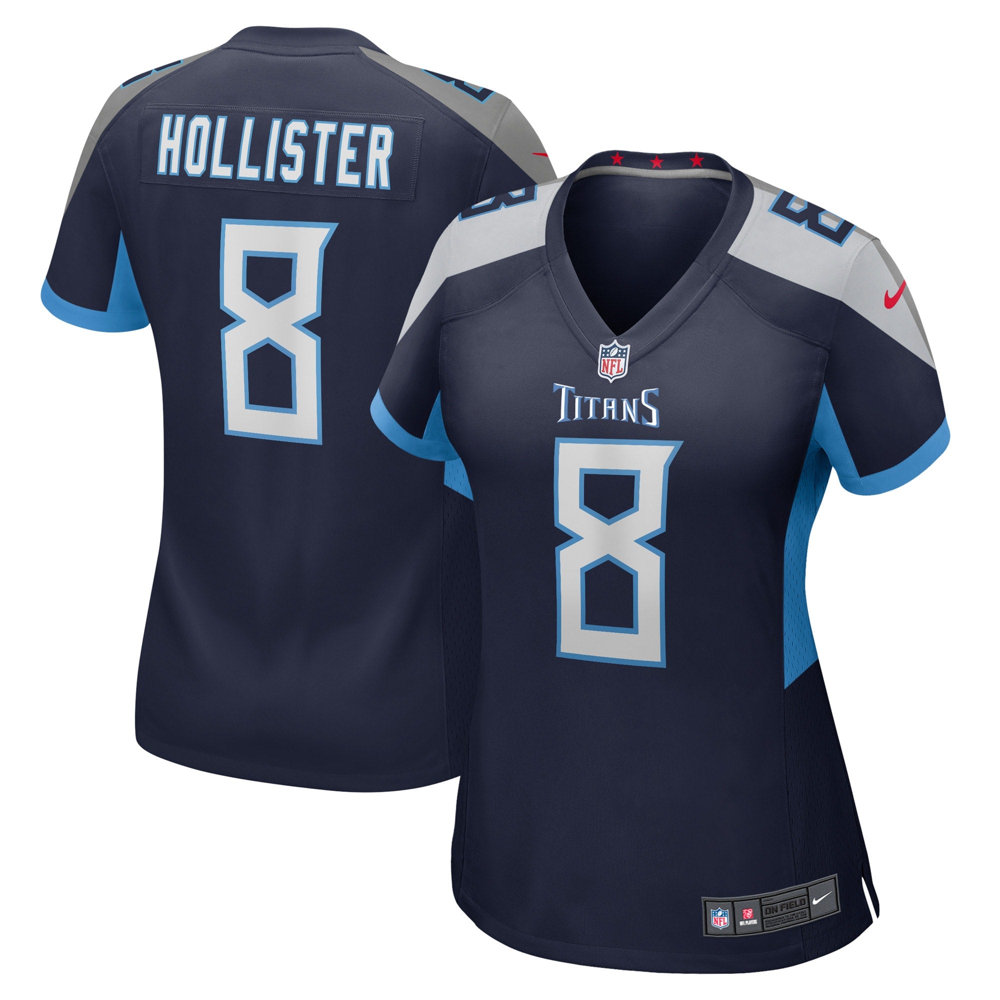Cody Hollister Tennessee Titans Nike Women s Game Player Jersey   Navy
