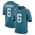 Chris Claybrooks Jacksonville Jaguars Nike Game Player Jersey   Teal