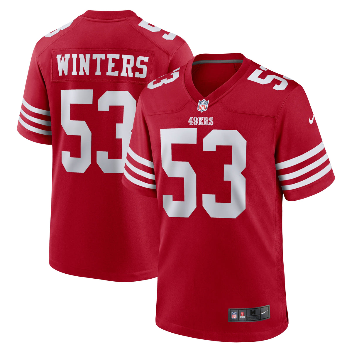 Dee Winters San Francisco 49ers Nike Team Game Jersey   Scarlet
