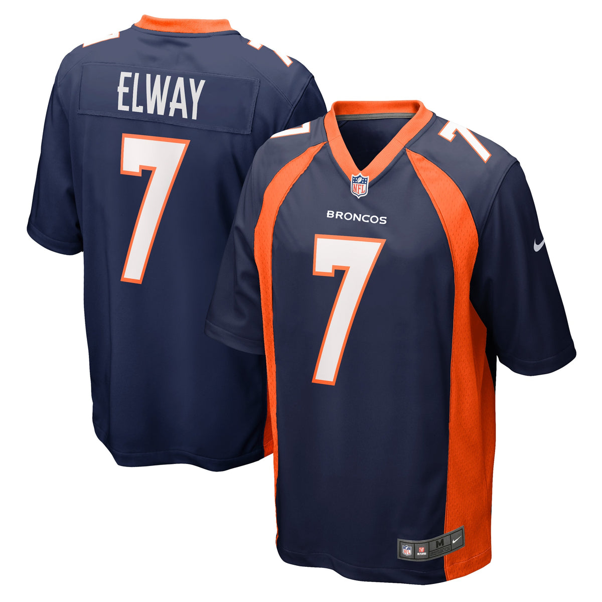 John Elway Denver Broncos Nike Retired Player Jersey   Navy