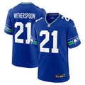 Devon Witherspoon Seattle Seahawks Nike Throwback Player Game Jersey Royal