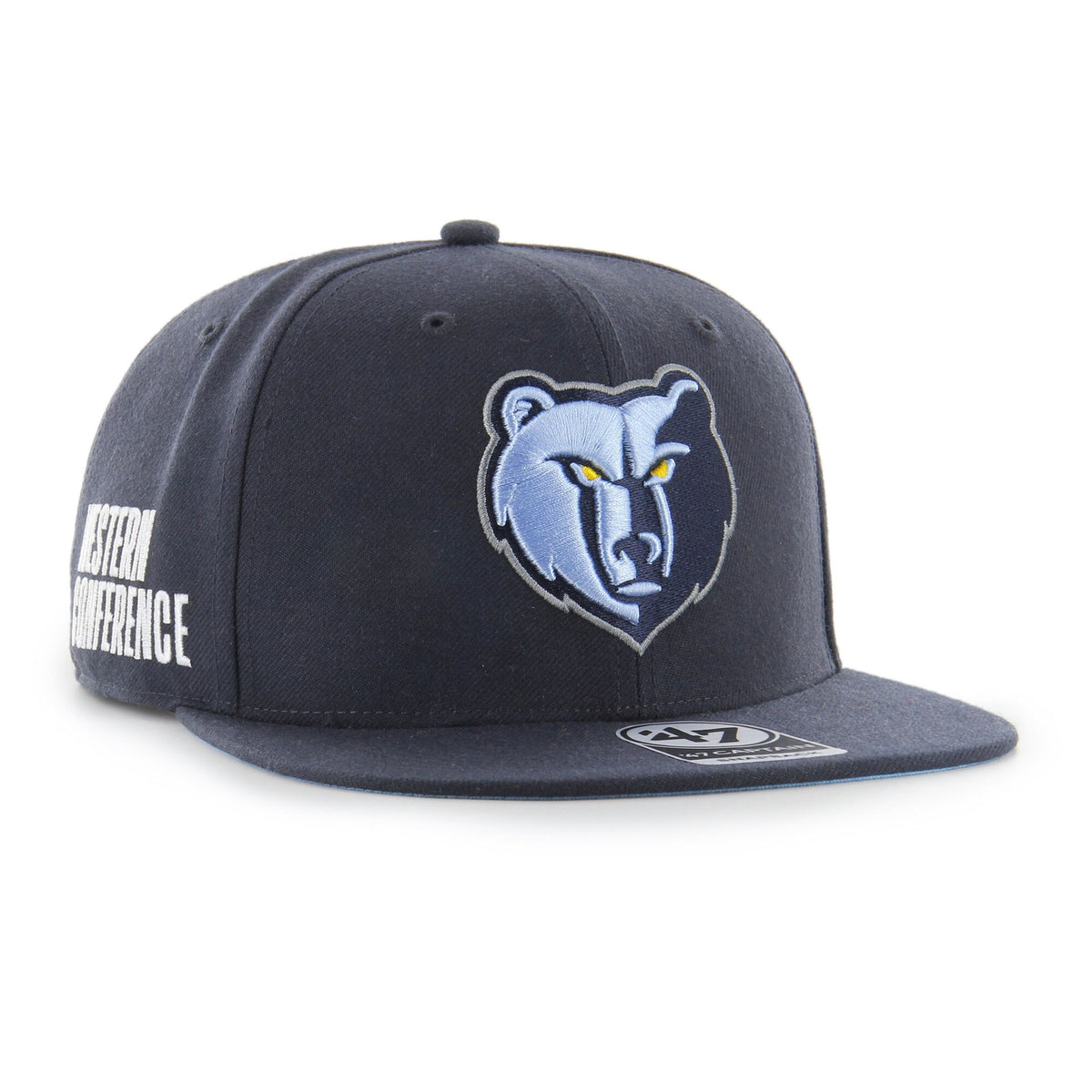 Memphis Grizzlies '47 Sure Shot Captain Snapback Hat - Navy
