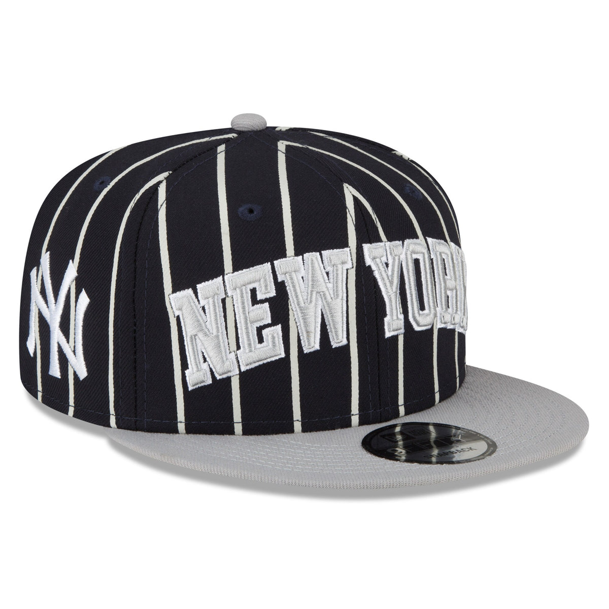 New York Yankees New Era City Arch 9FIFTY Snapback Hat - Navy/Gray