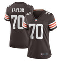Women s Nike Alex Taylor Brown Cleveland Browns Team Game Player Jersey
