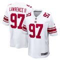 Men s Nike Dexter Lawrence II White New York Giants Game Player Jersey