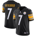 Youth Pittsburgh Steelers Ben Roethlisberger Vapor Jersey   Black
