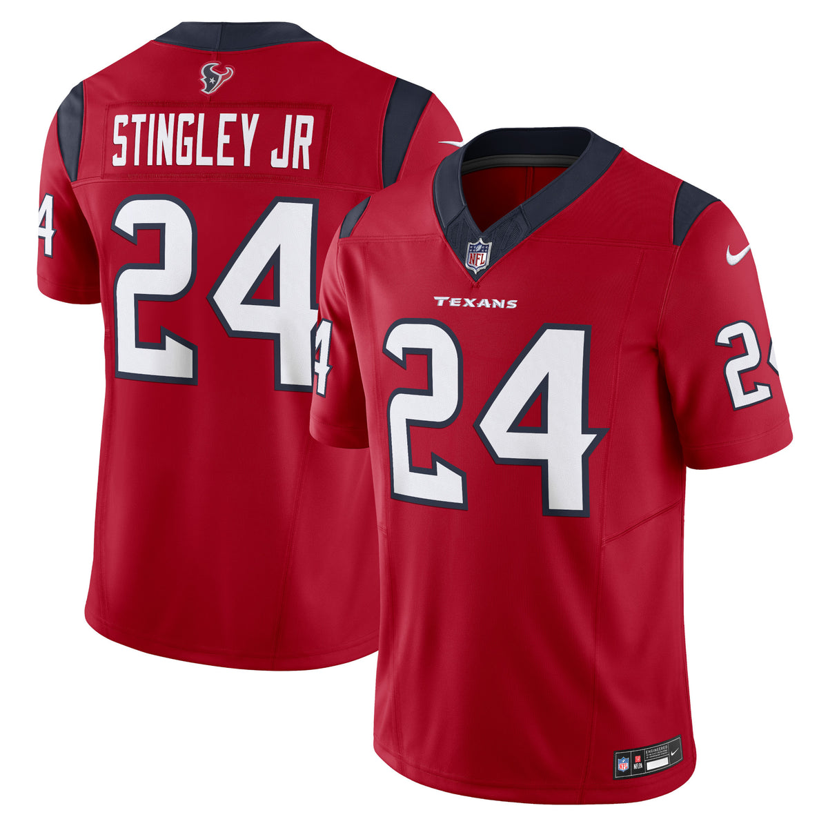 Derek Stingley Jr. Houston Texans Nike Vapor F.U.S.E. Limited Jersey   Red