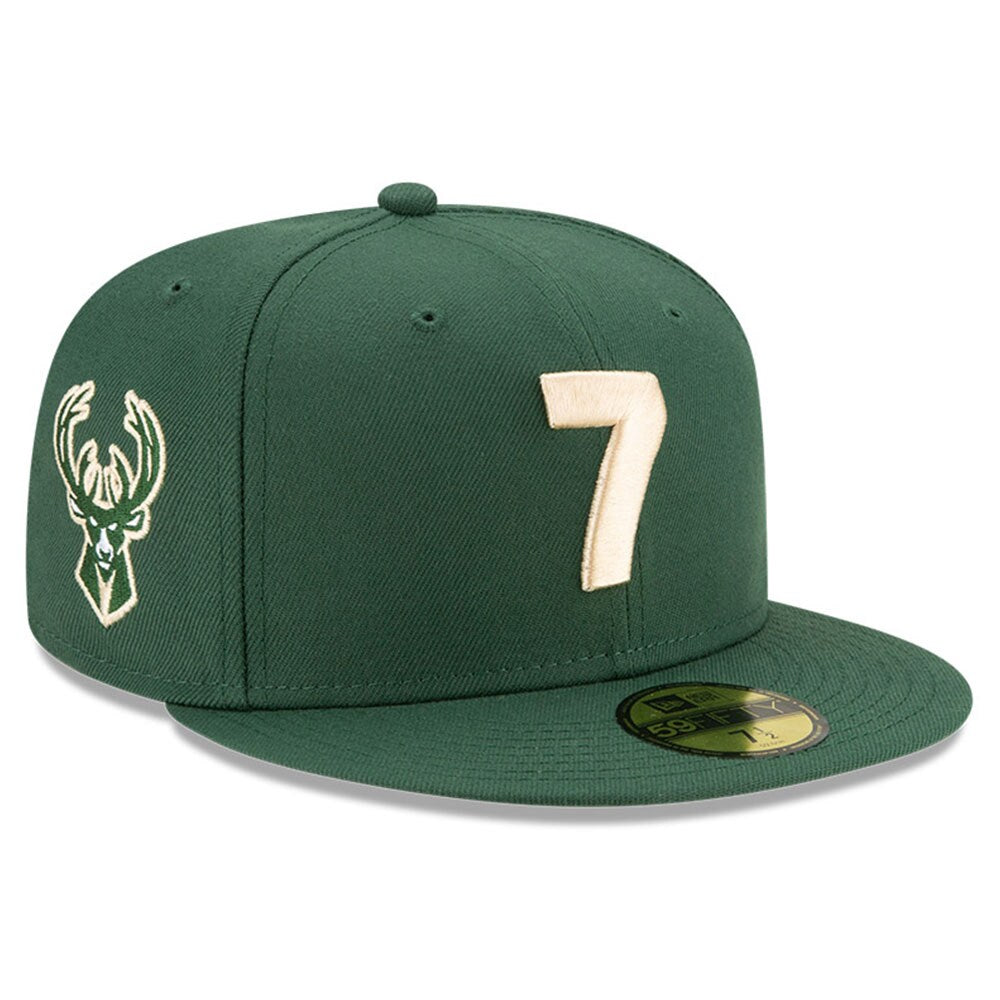 Milwaukee Bucks New Era x Compound 7 OTC 59FIFTY Fitted Hat - Hunter Green