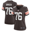 Lou Groza Cleveland Browns Nike Women s Game Retired Player Jersey   Brown