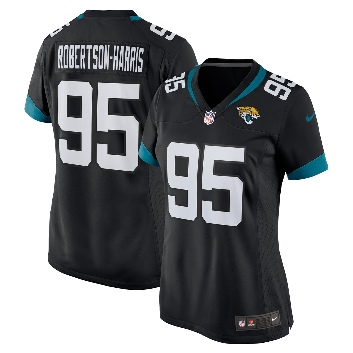 Roy Robertson-Harris Jacksonville Jaguars Nike Women s Game Jersey   Black