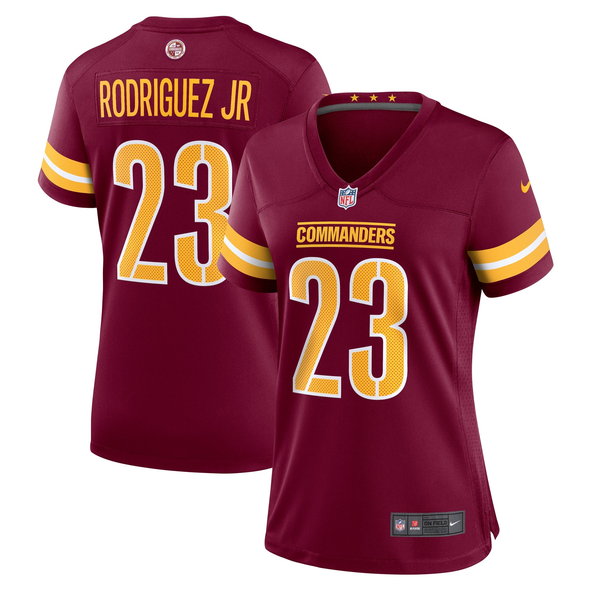 Chris Rodriguez Jr. Washington Commanders Nike Women s Team Game Jersey   Burgundy