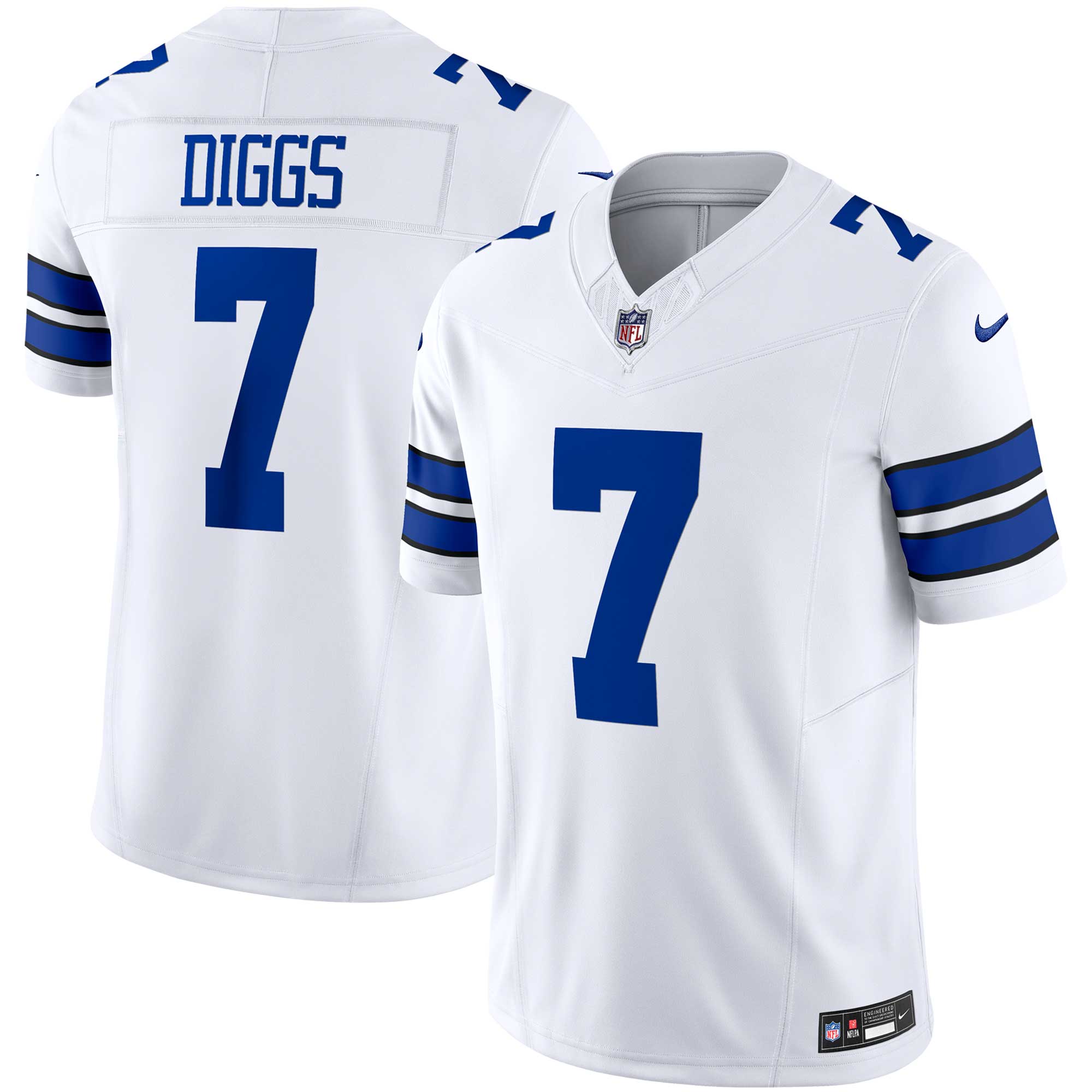 Trevon Diggs Dallas Cowboys Nike Vapor F.U.S.E. Limited Jersey   White