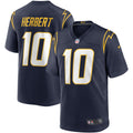 Justin Herbert Los Angeles Chargers Nike Game Jersey   Navy