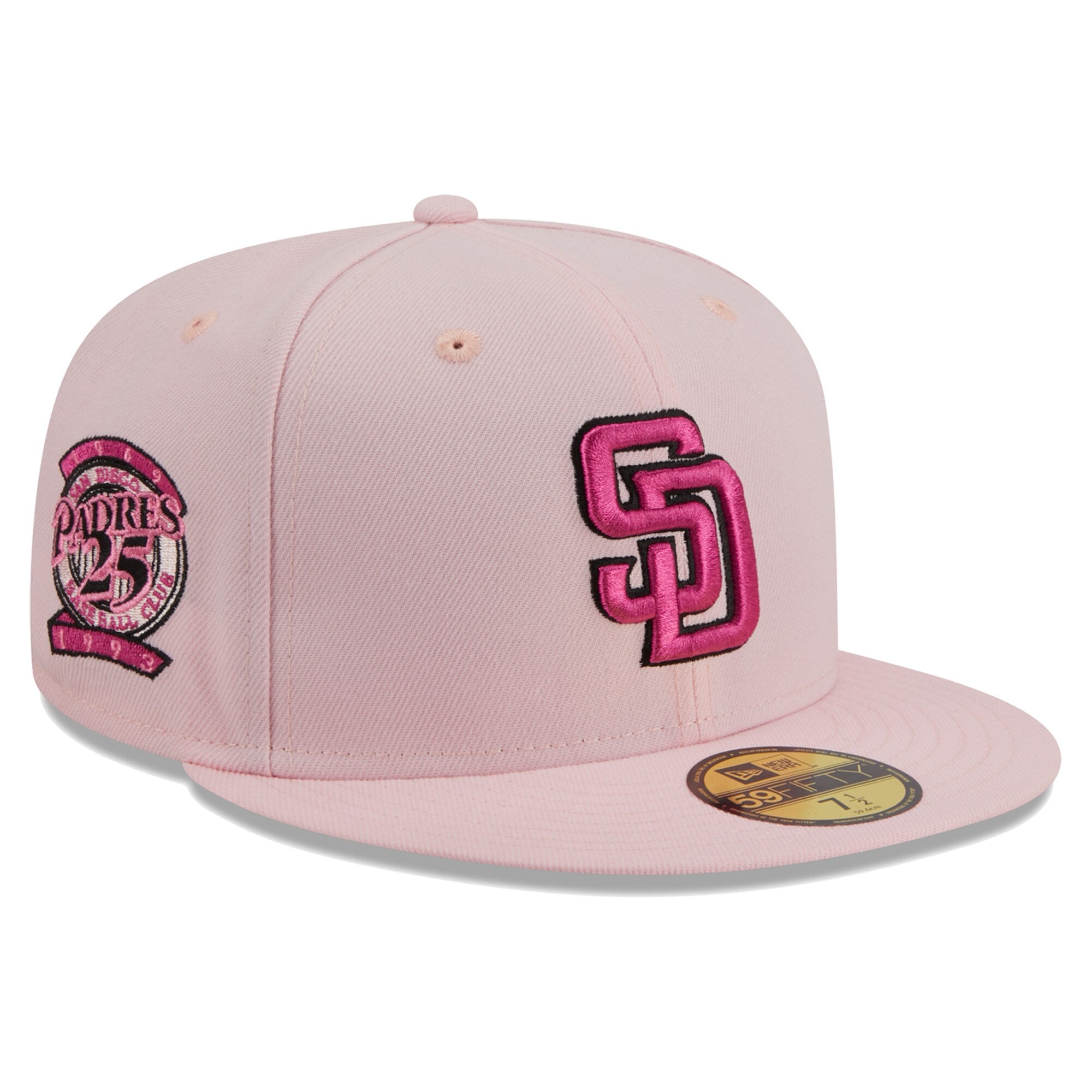 San Diego Padres New Era 1993 MLB World Series 59FIFTY Fitted Hat - Pink