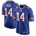 Men s Nike Stefon Diggs Royal Buffalo Bills Logo Game Player Jersey
