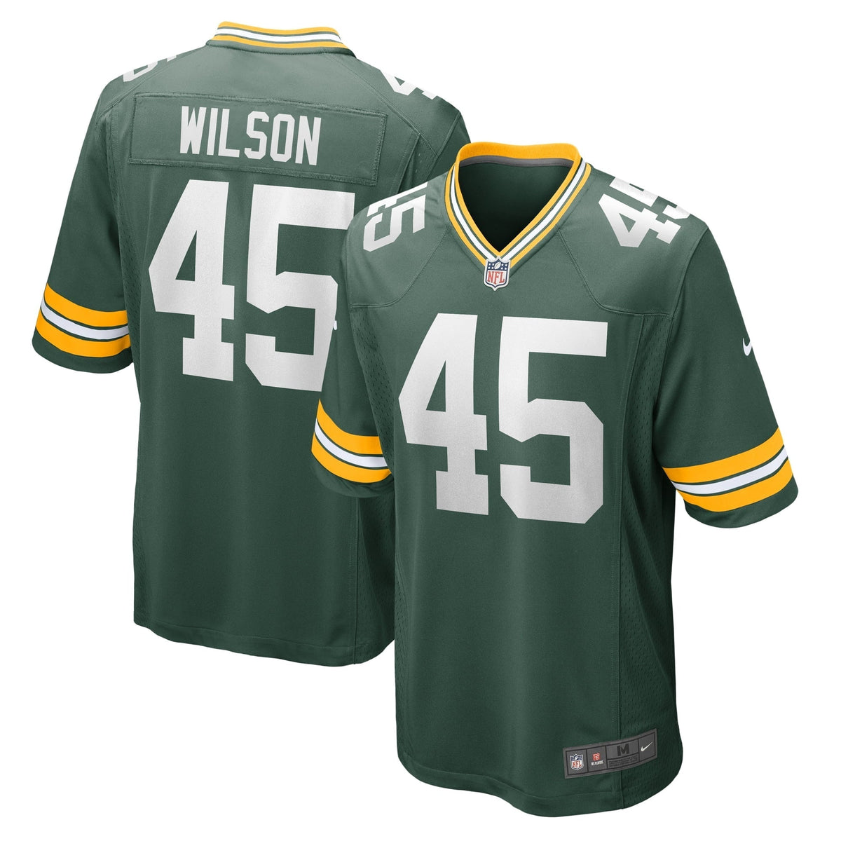 Men s Nike Eric Wilson Green Green Bay Packers Home Game Player Jersey