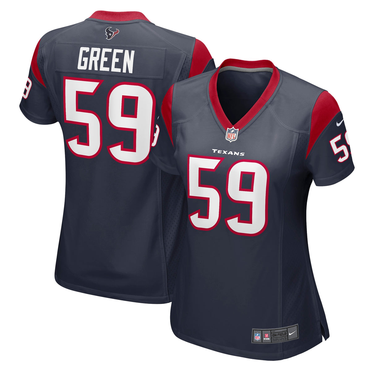 Kenyon Green Houston Texans Nike Women s Game Player Jersey   Navy