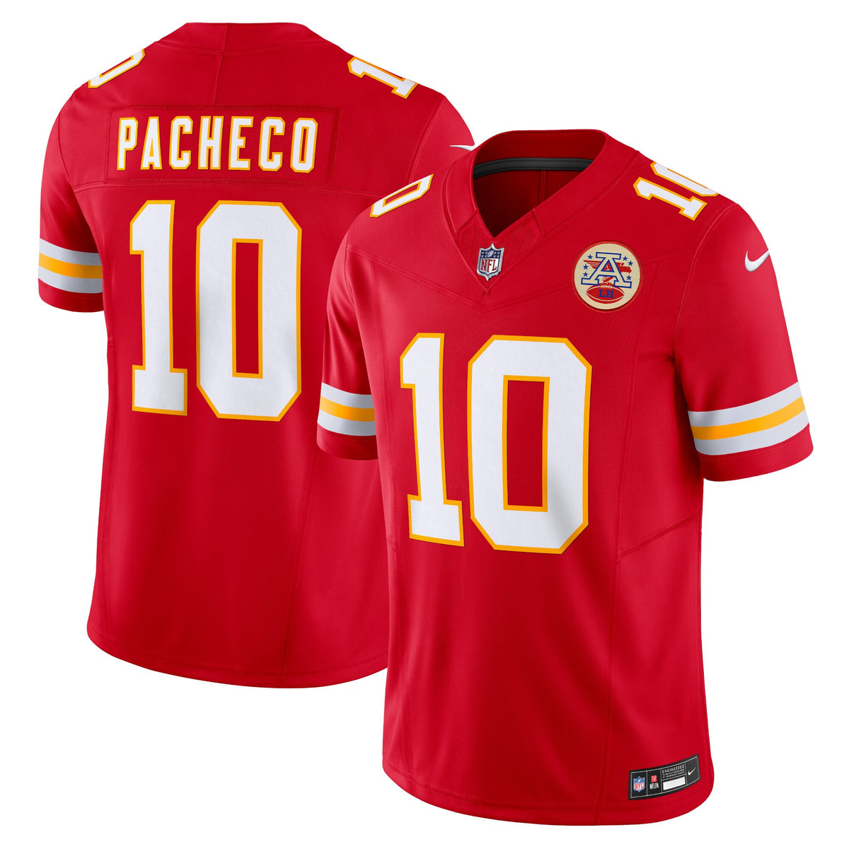 Isiah Pacheco Kansas City Chiefs Nike Vapor F.U.S.E. Limited Jersey   Red