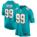 Jason Taylor Miami Dolphins Nike Game Retired Player Jersey   Aqua