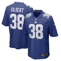 Men s Nike Zyon Gilbert Royal New York Giants Game Player Jersey