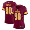 Women s Washington Commanders Montez Sweat Game Jersey   Burgundy