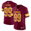 Chase Young Washington Commanders Nike Vapor Limited Jersey   Burgundy