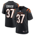 Men s Nike Yusuf Corker Black Cincinnati Bengals Game Player Jersey