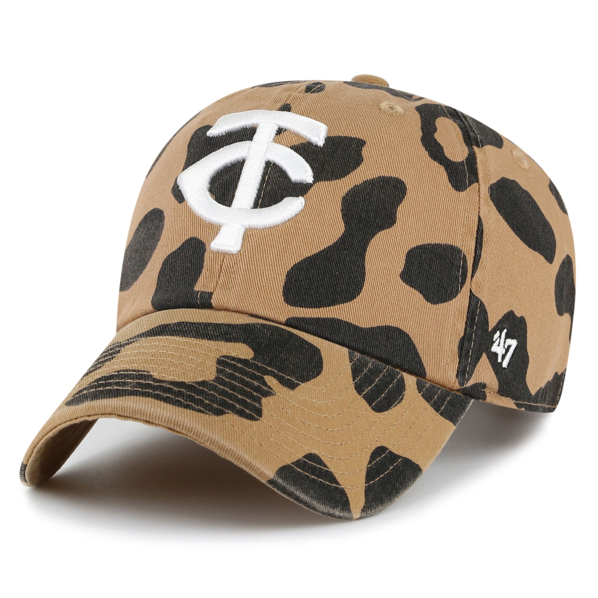 Minnesota Twins '47 Women's Rosette Clean Up Adjustable Hat - Brown