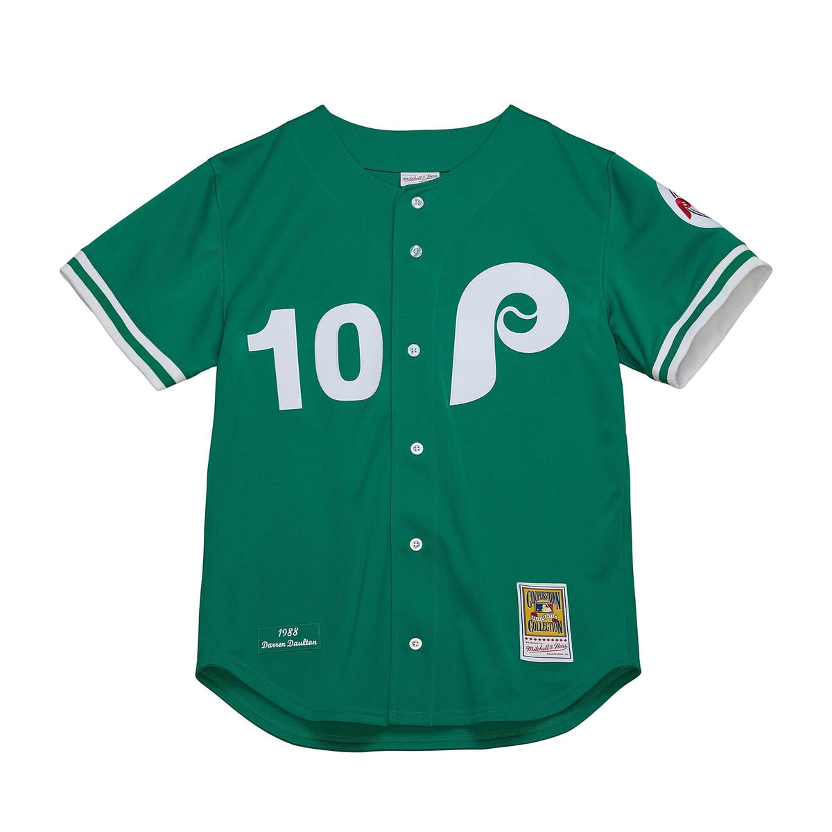 Authentic Darren Daulton Philadelphia Phillies St. Patrick's Day 1988 Jersey