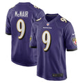 Steve McNair Baltimore Ravens Nike Game Retired Player Jersey   Purple