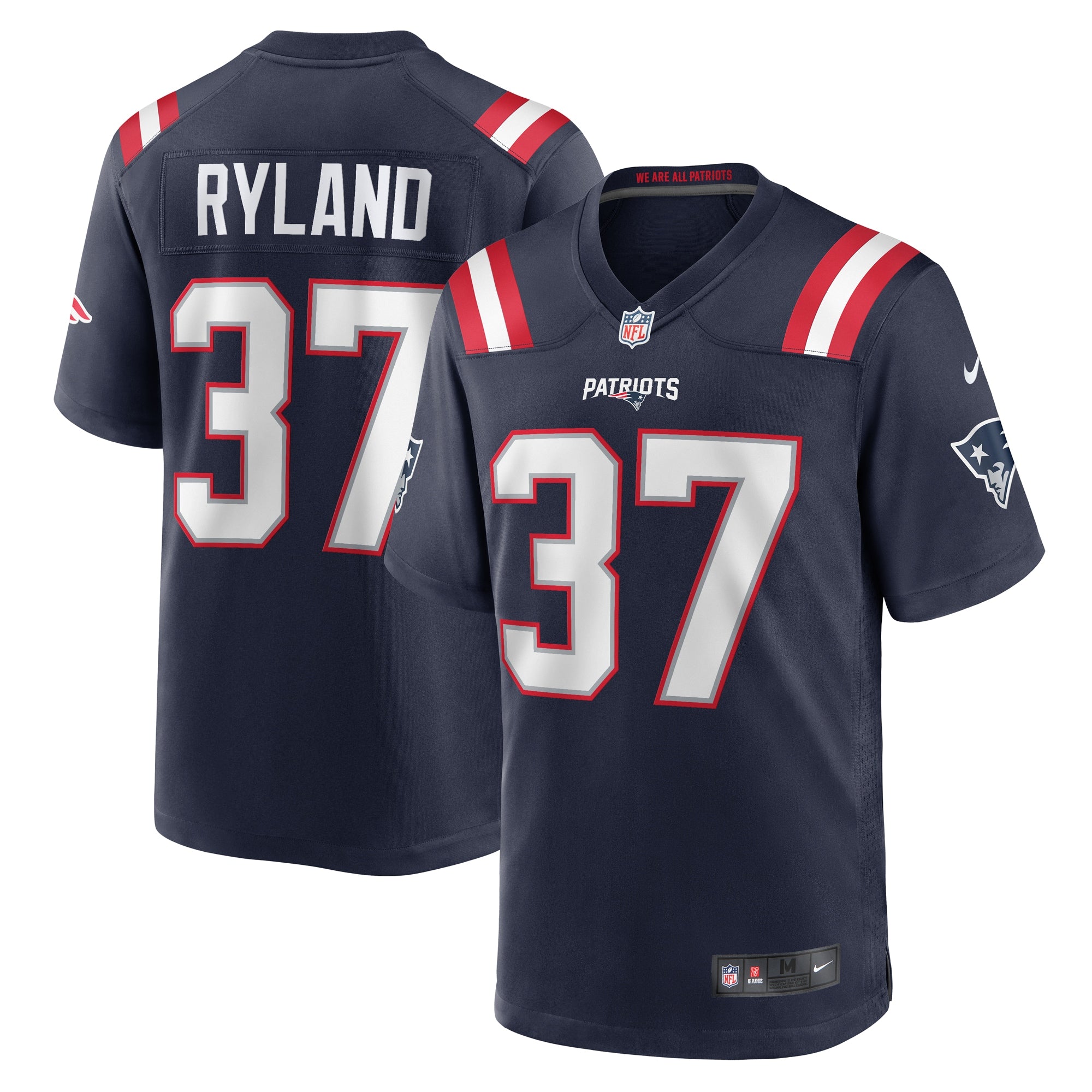 Chad Ryland New England Patriots Nike Team Game Jersey    Navy