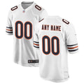 Chicago Bears Nike Custom Game Jersey   White