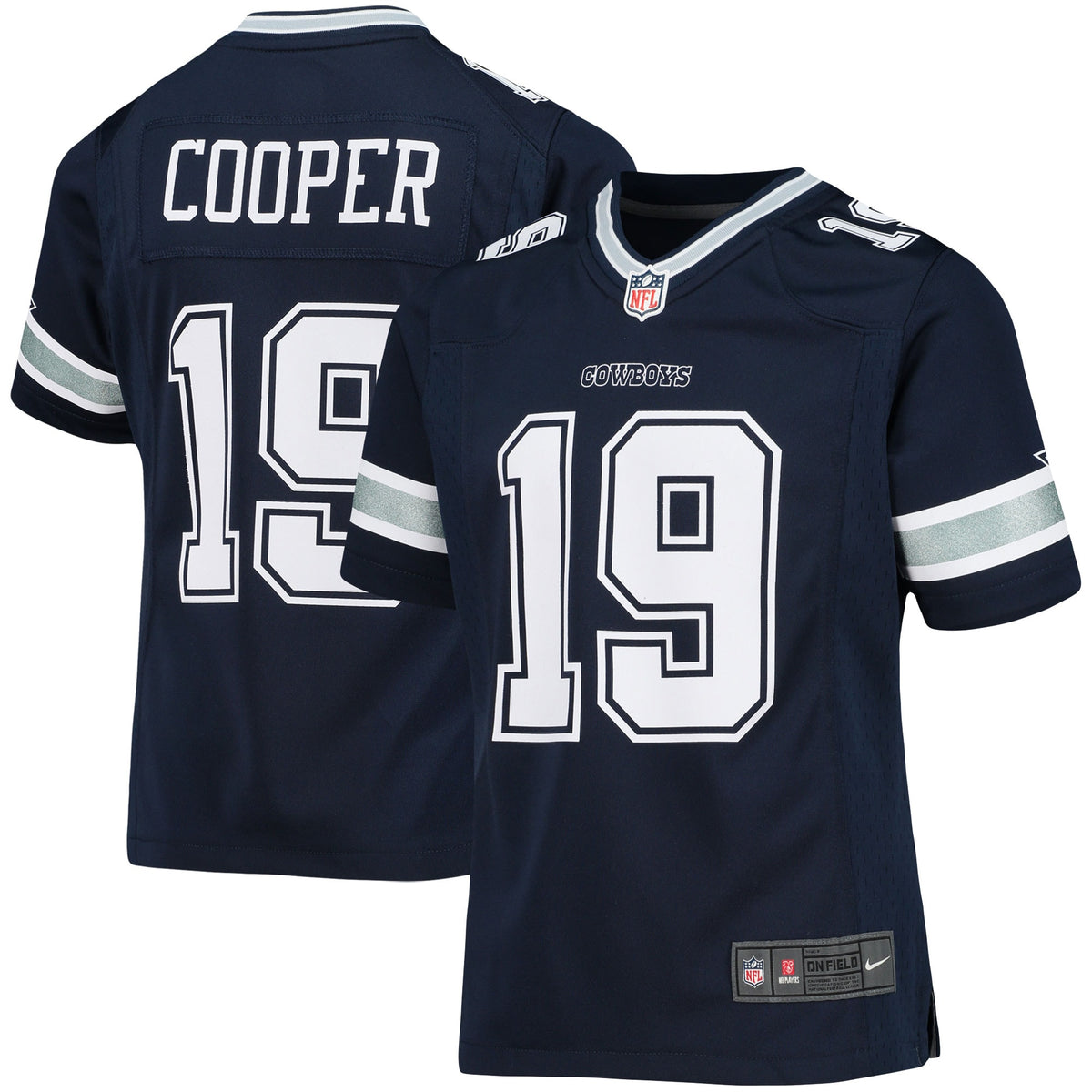 Amari Cooper Dallas Cowboys Nike Girls Youth Game Jersey   Navy