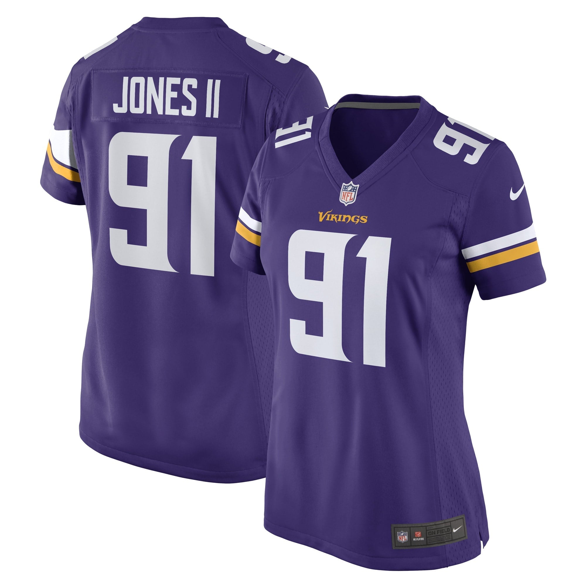 Women s Nike Patrick Jones II Purple Minnesota Vikings Game Player Jersey