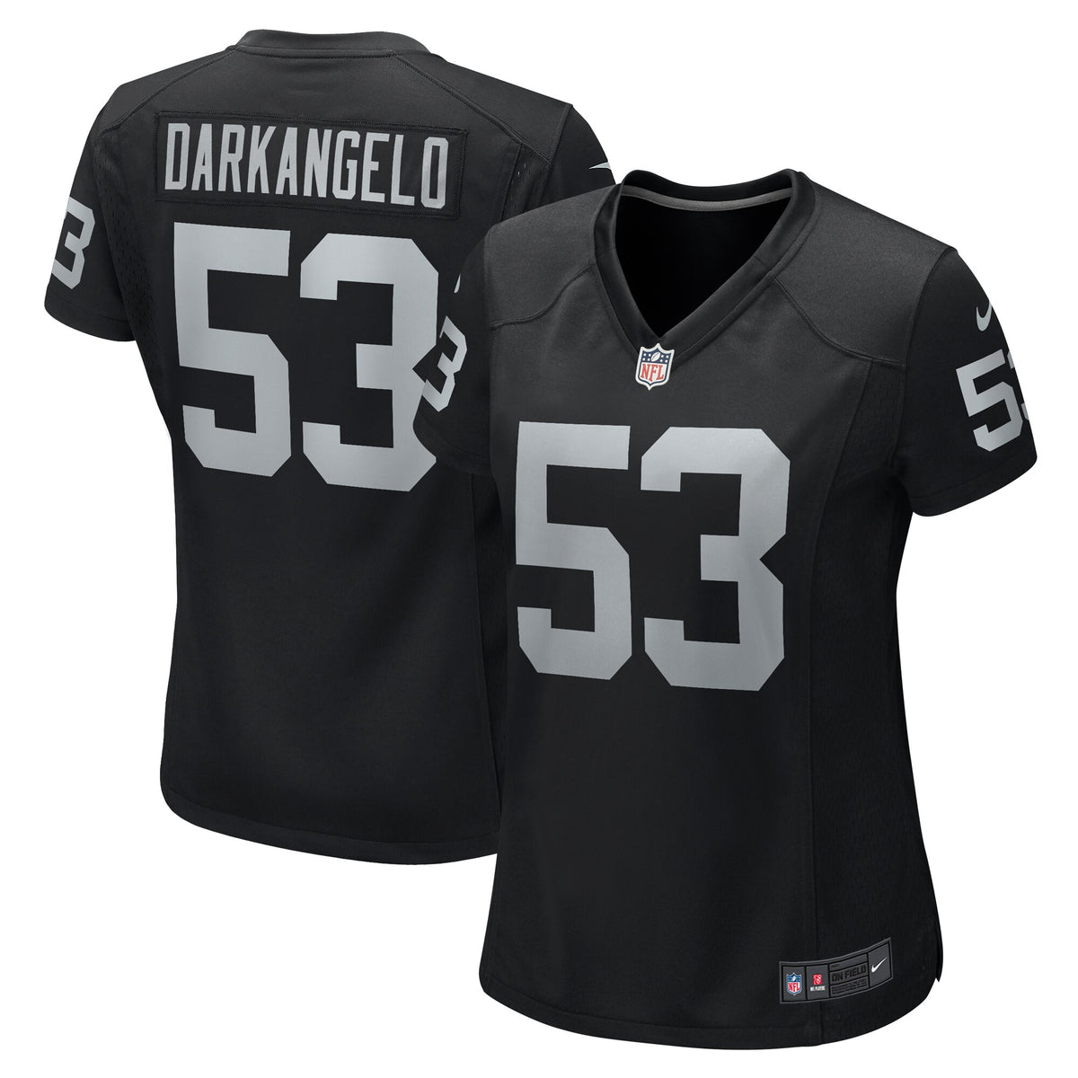 Isaac Darkangelo Las Vegas Raiders Nike Women s Team Game Jersey    Black