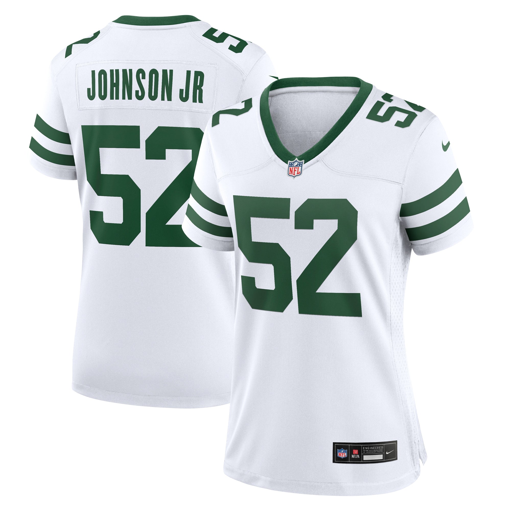 Jermaine Johnson II New York Jets Nike Women s Legacy Player Game Jersey   White