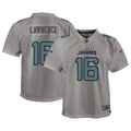 Trevor Lawrence Jacksonville Jaguars Nike Youth Atmosphere Game Jersey   Gray