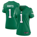 Jalen Hurts Philadelphia Eagles Nike Women s Game Player Jersey   Kelly Green