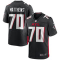 Jake Matthews Atlanta Falcons Nike Game Jersey   Black