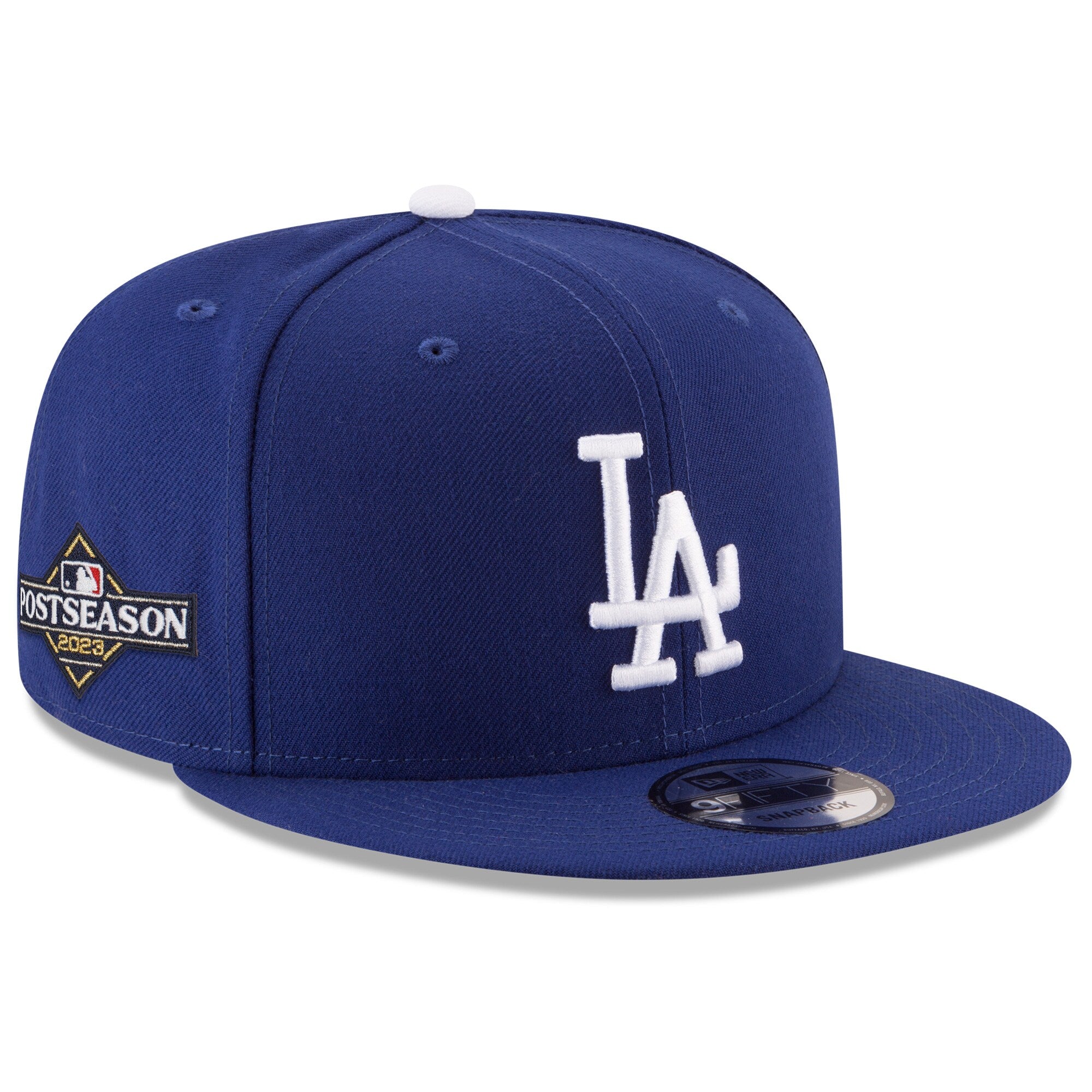 Los Angeles Dodgers New Era 2023 Postseason 9FIFTY Snapback Adjustable Hat - Royal