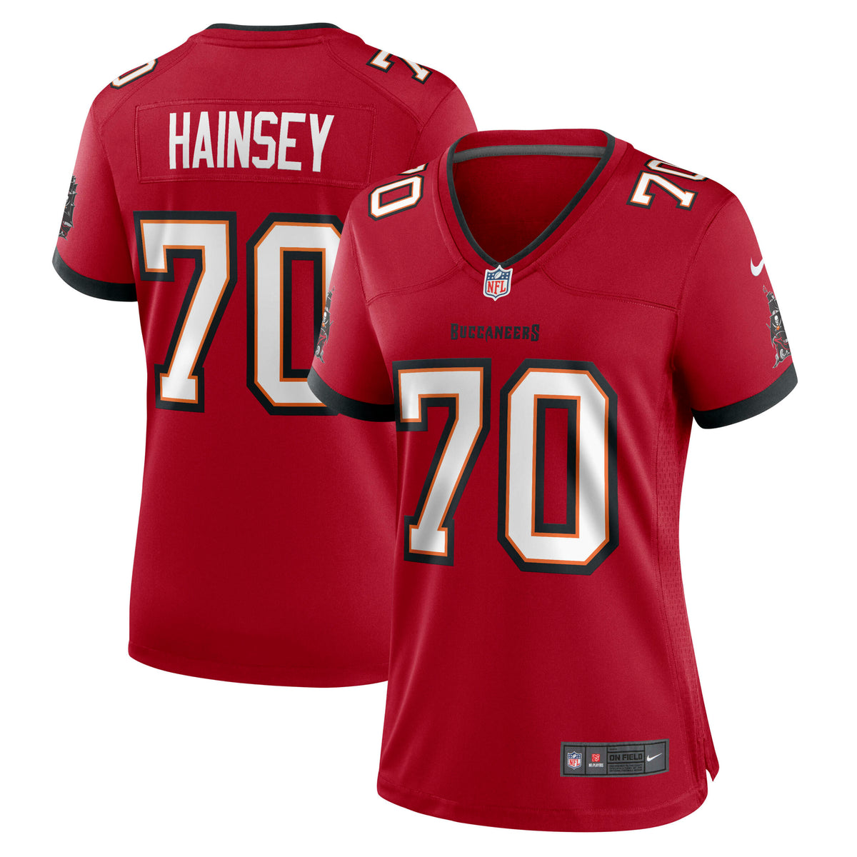 Robert Hainsey Tampa Bay Buccaneers Nike Women s Game Jersey   Red