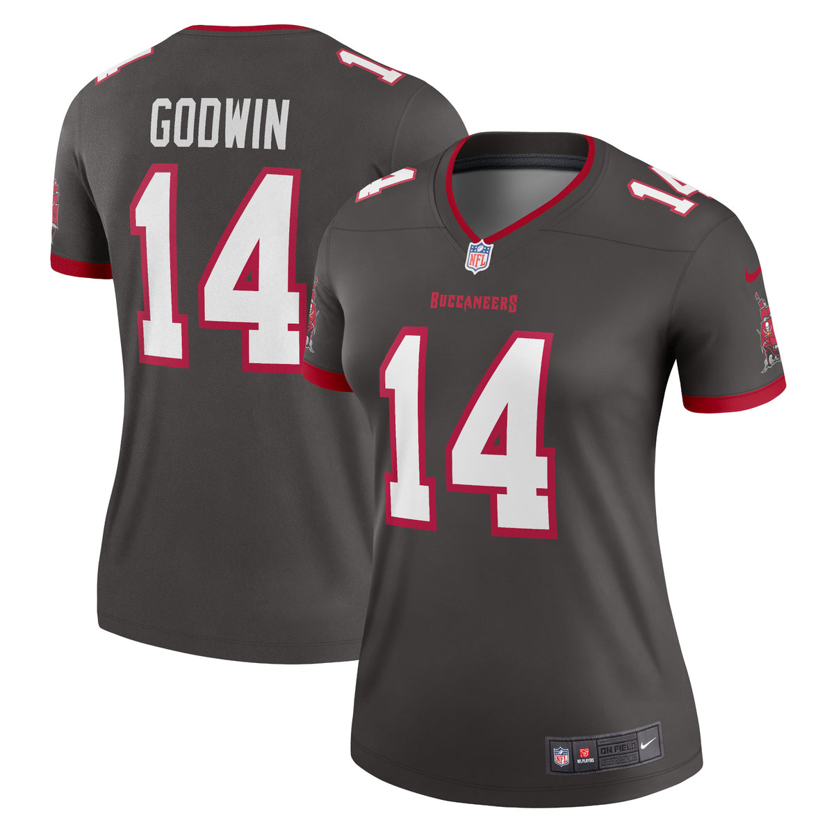 Chris Godwin Tampa Bay Buccaneers Nike Women s Alternate Legend Jersey   Pewter