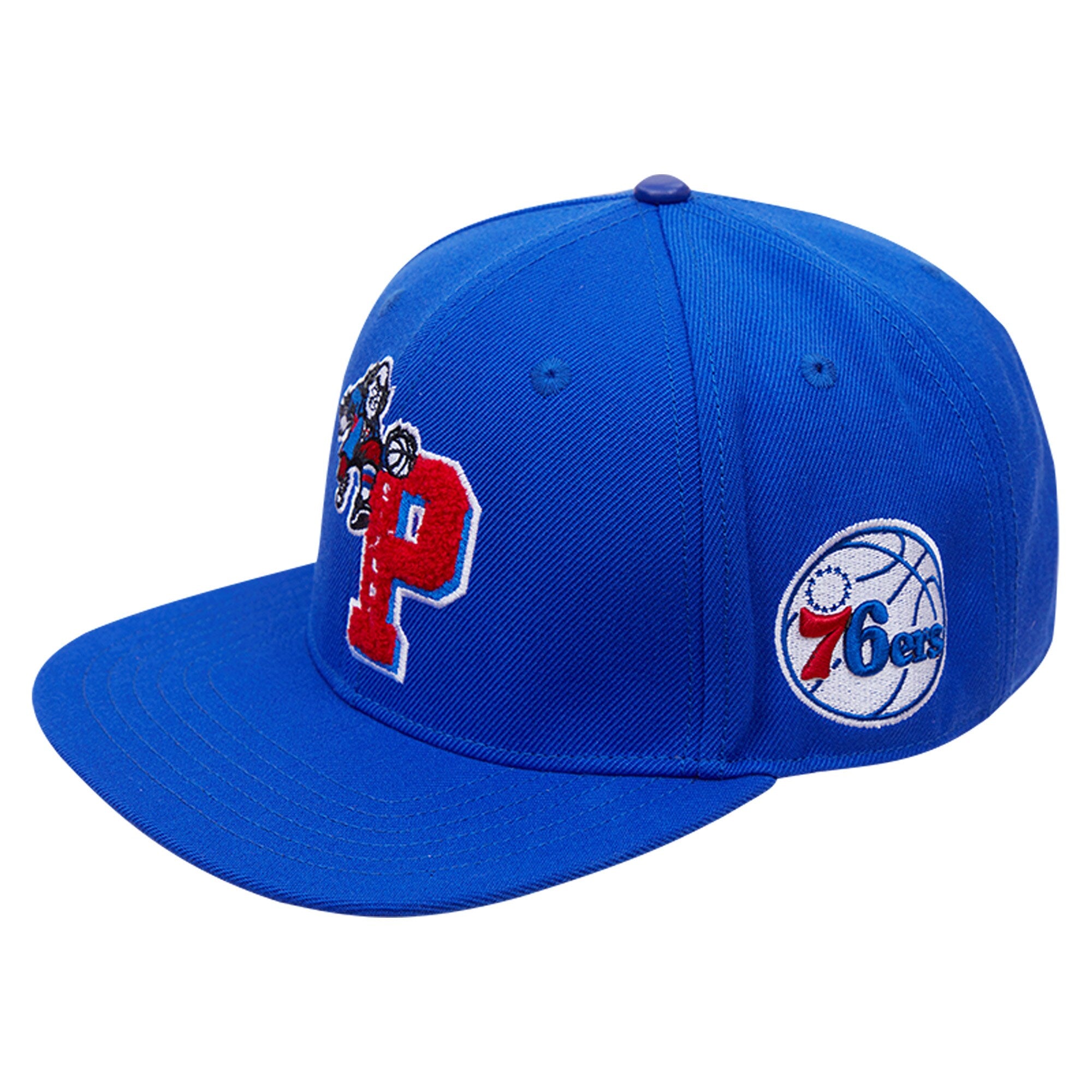 Philadelphia 76ers Pro Standard Mashup Logos Snapback Hat - Royal