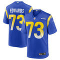 Men s Nike David Edwards Royal Los Angeles Rams Game Jersey