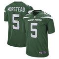 Men s Nike Thomas Morstead Gotham Green New York Jets Game Player Jersey