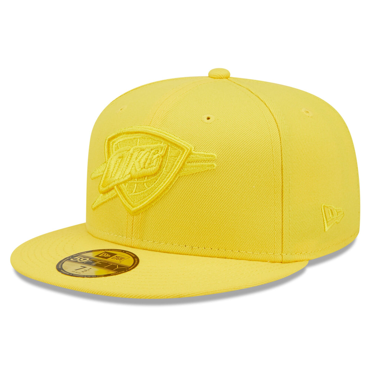 Oklahoma City Thunder New Era Color Pack 59FIFTY Fitted Hat - Yellow